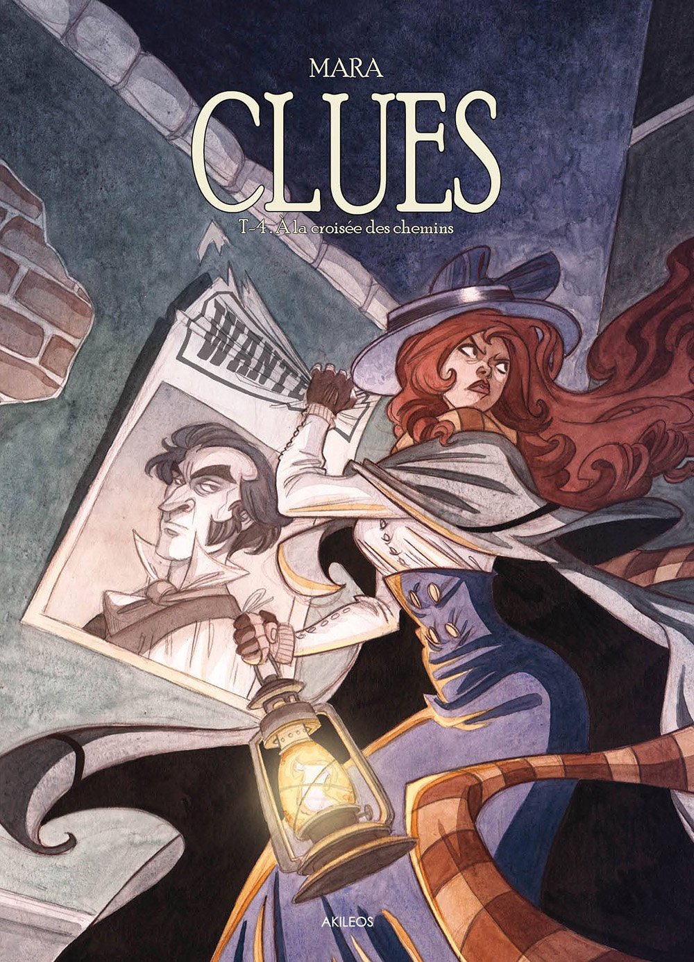 À la croisée des chemins - Série Clues par Mara - Couverture