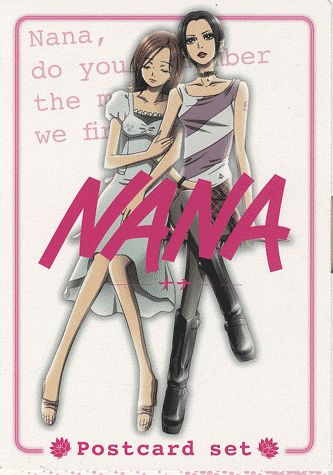 Nana Postacard Set - Série Nana par Aï Yazawa - Couverture
