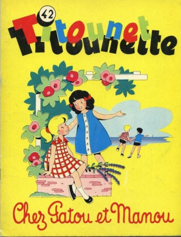 chez Patou et Manou - Série Titounet et Titounette par Marie-Mad Bourdin - Couverture