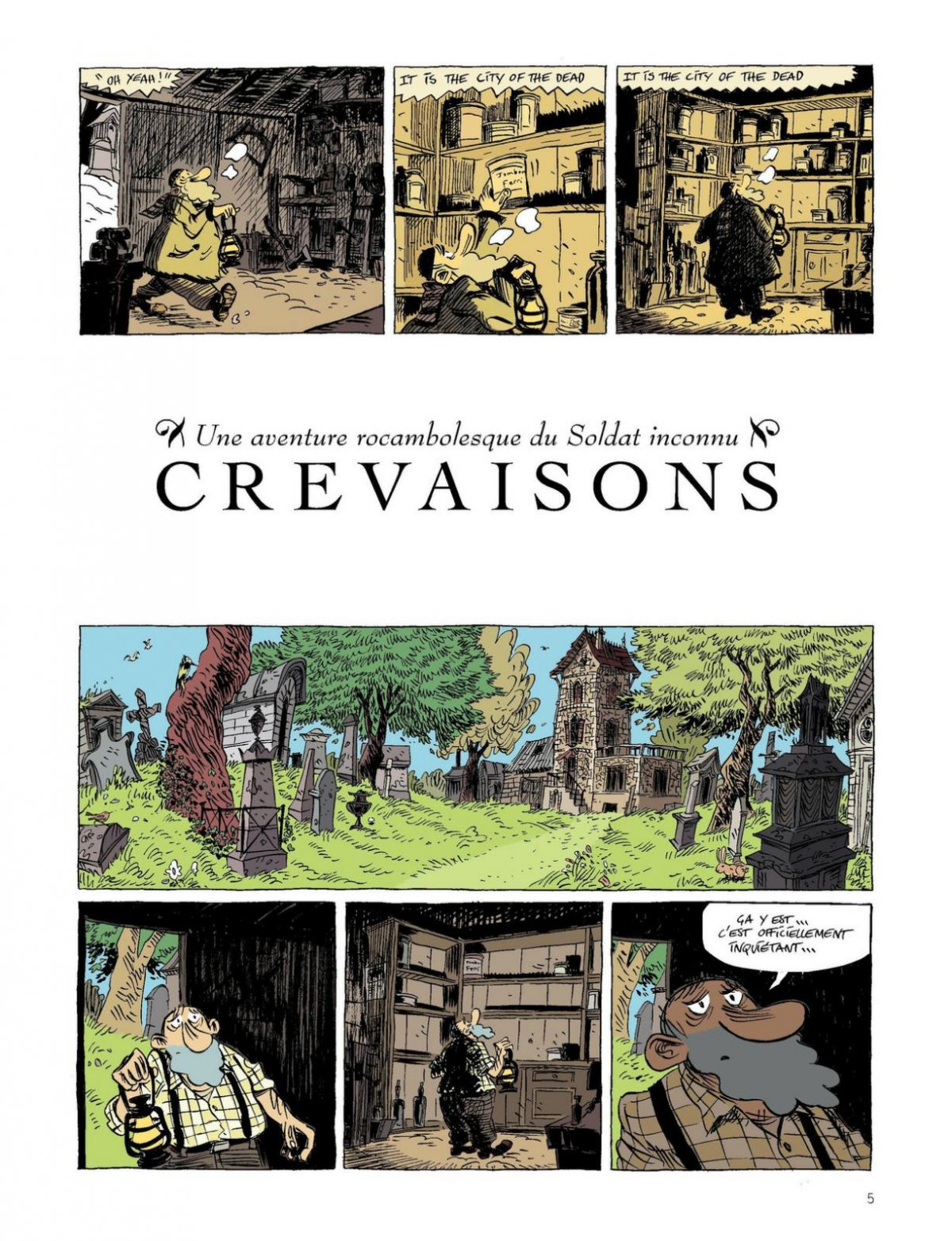 Crevaisons - Aventure rocambolesque du Soldat Inconnu (Une) - Extrait 1