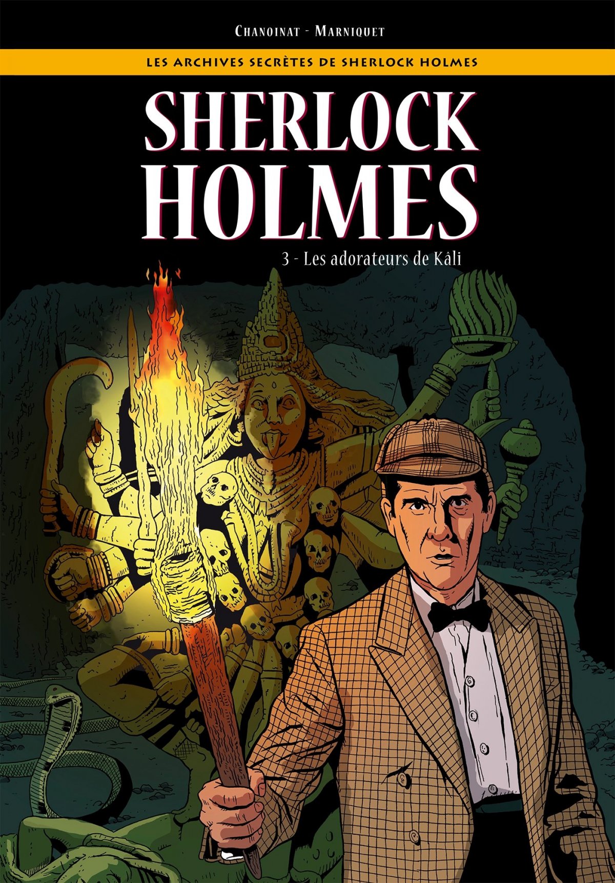 Adorateurs de Kali (Les) - Série Archives secrètes de Sherlock Holmes (Les) - 9782356484598