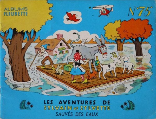 Sauvé des eaux - Série Sylvain et Sylvette par Jean-Louis Pesch - Couverture