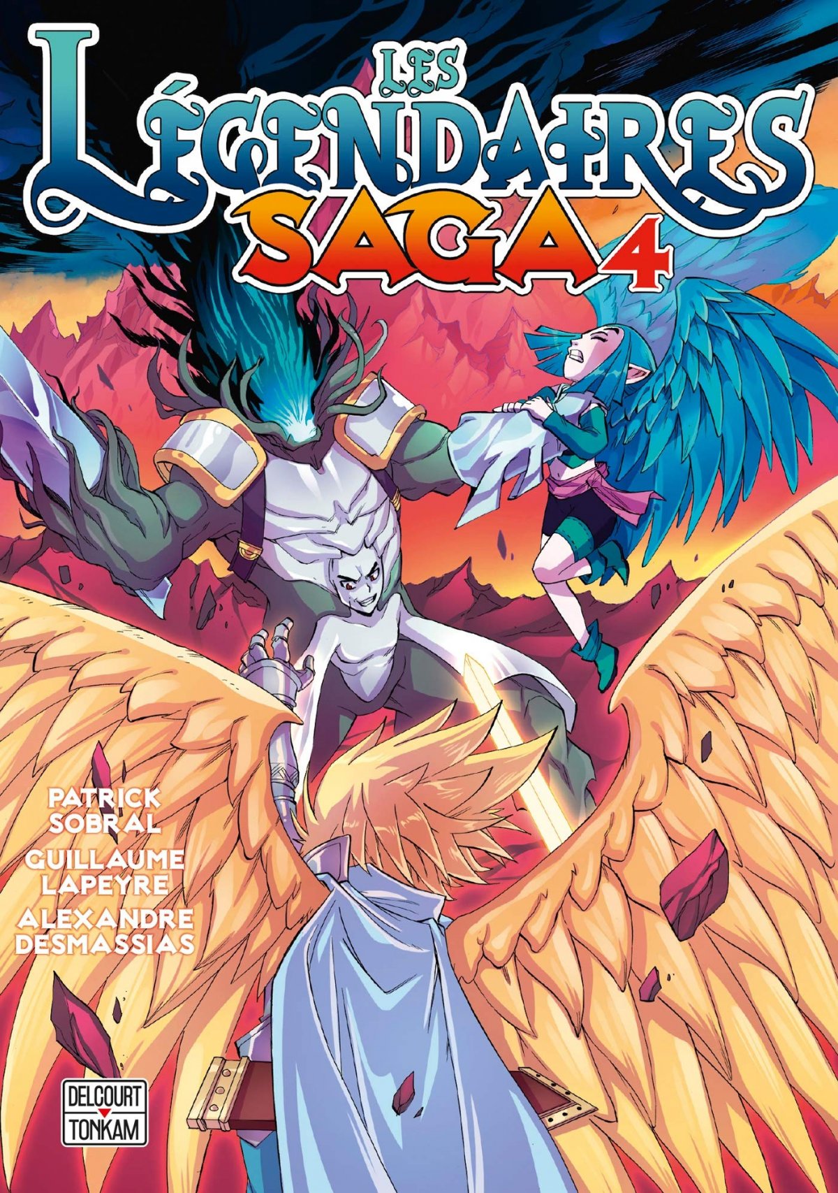 Légendaires (Les) - Saga 4 - Série Légendaires (Les) - Saga par Patrick Sobral et Guillaume Lapeyre - Couverture