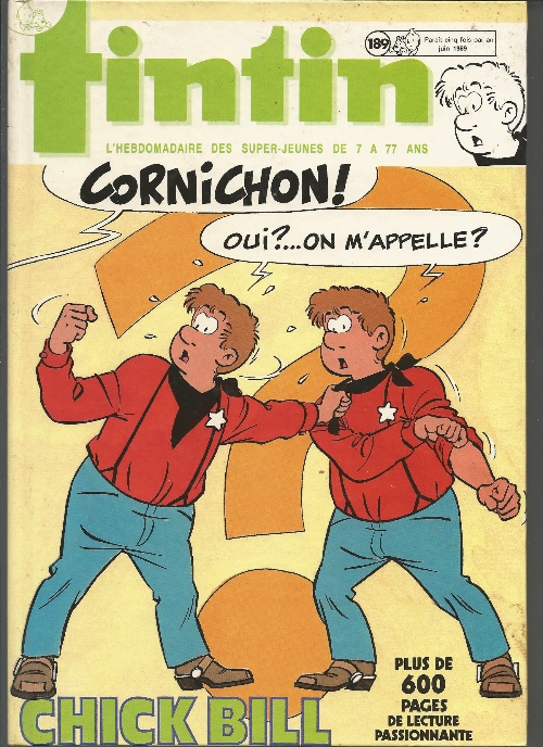 Journal de Tintin (Le) - Recueil 189