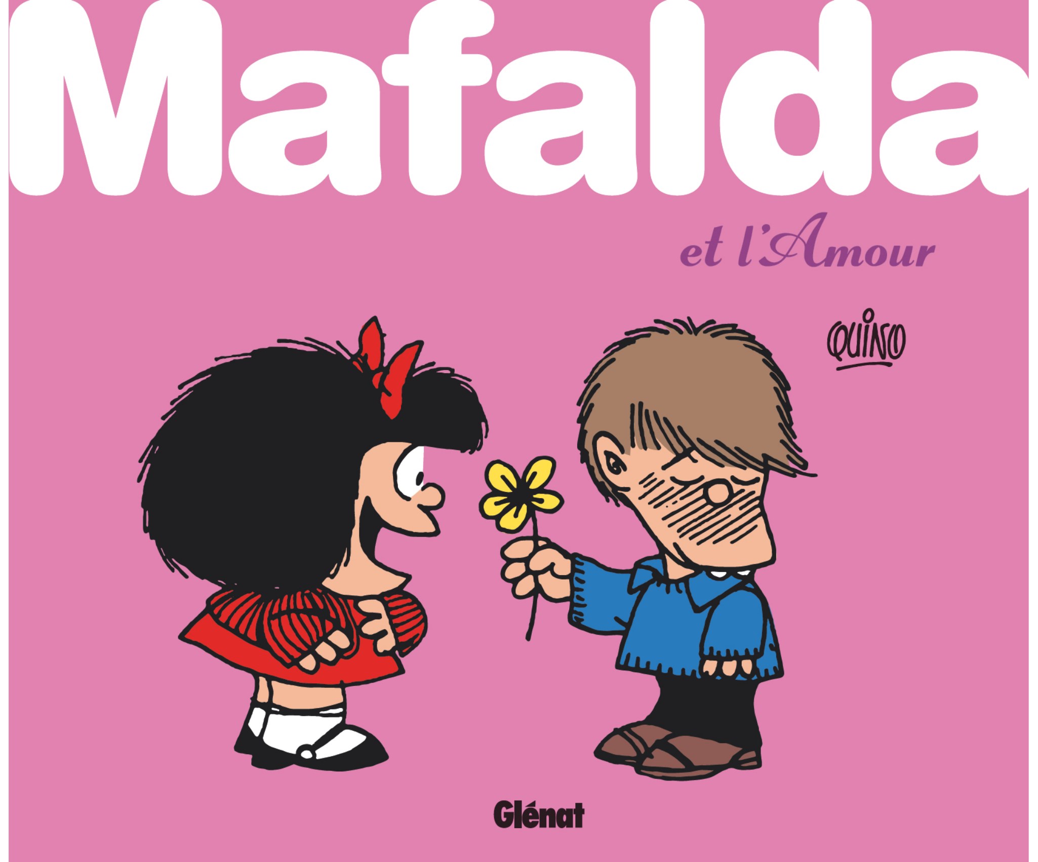 Mafalda et l'amour - Série Mafalda par Quino - Couverture