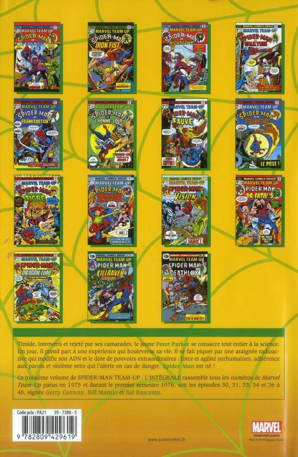 Spider-Man Team-Up Intégrale 1975-76 - Extrait 1