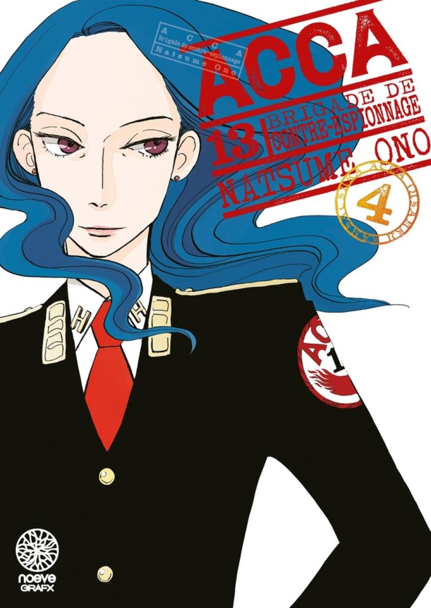 Acca 13 4 - Série Acca 13 par Natsume Ono - Couverture