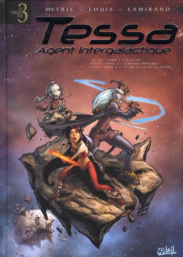 Tessa, agent intergalactique T1, 4 et 5 - 9782302014015