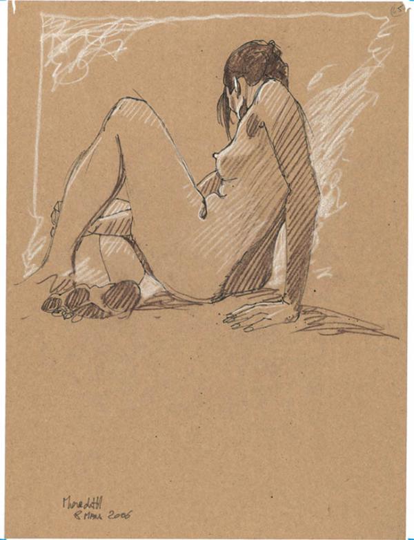 Croquis d'atelier de Régis Loisel (Les) - Extrait 1