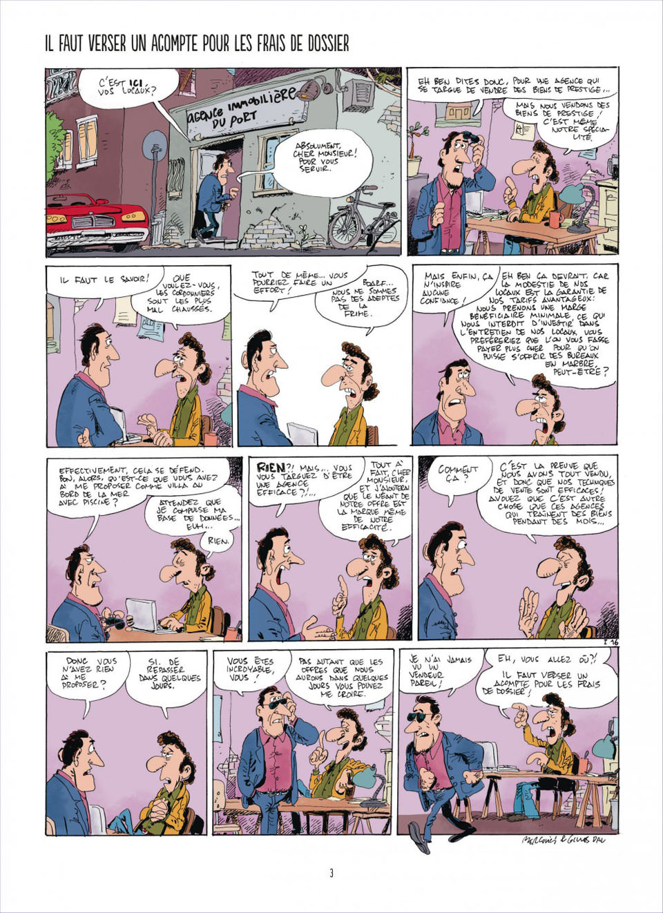 Vie Et Moeurs De L'agent Immobilier - Extrait 1