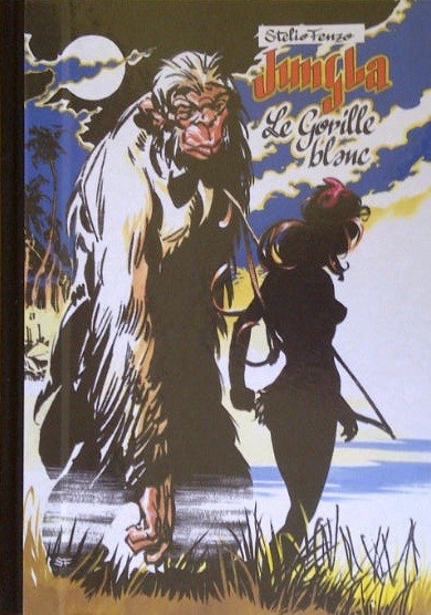 Gorille blanc (Le) - Série Jungla par Stelio Fenzo - Couverture