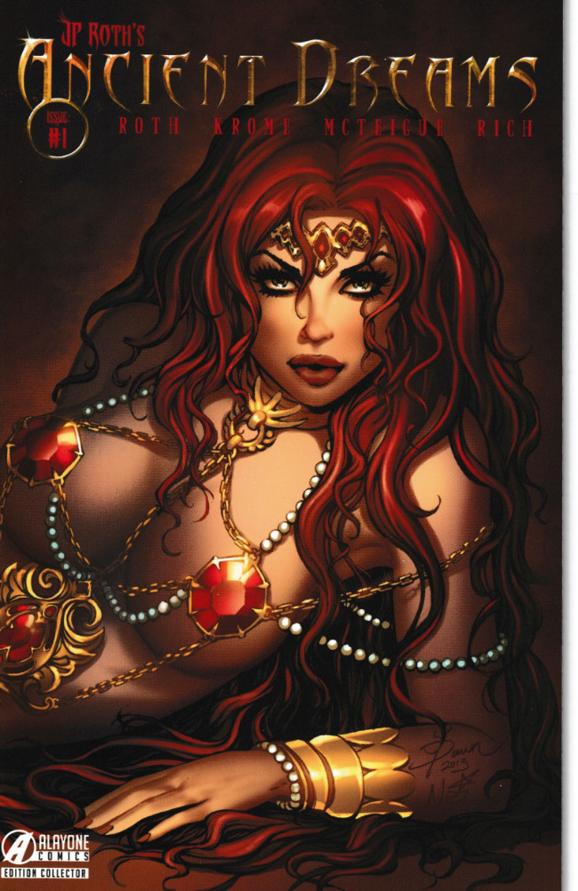Ancient Dreams #1 par Jo Perfilio Roth, Dawn McTeigue et Mike Krome - Couverture