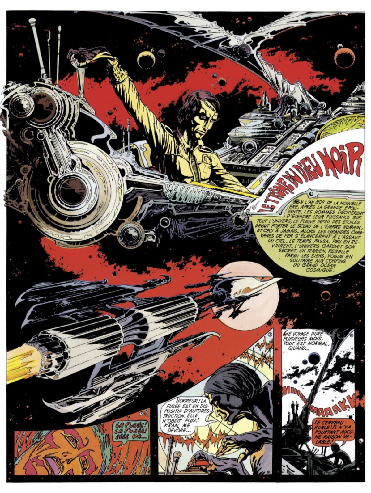 6 voyages de Lone Sloane (Les) - Extrait 1