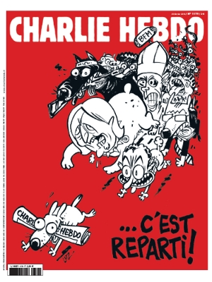 Charlie Hebdo revient en kiosques le 25 février 2015