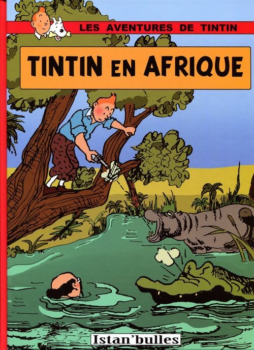 Tintin en Afrique - Série Tintin (pastiche)