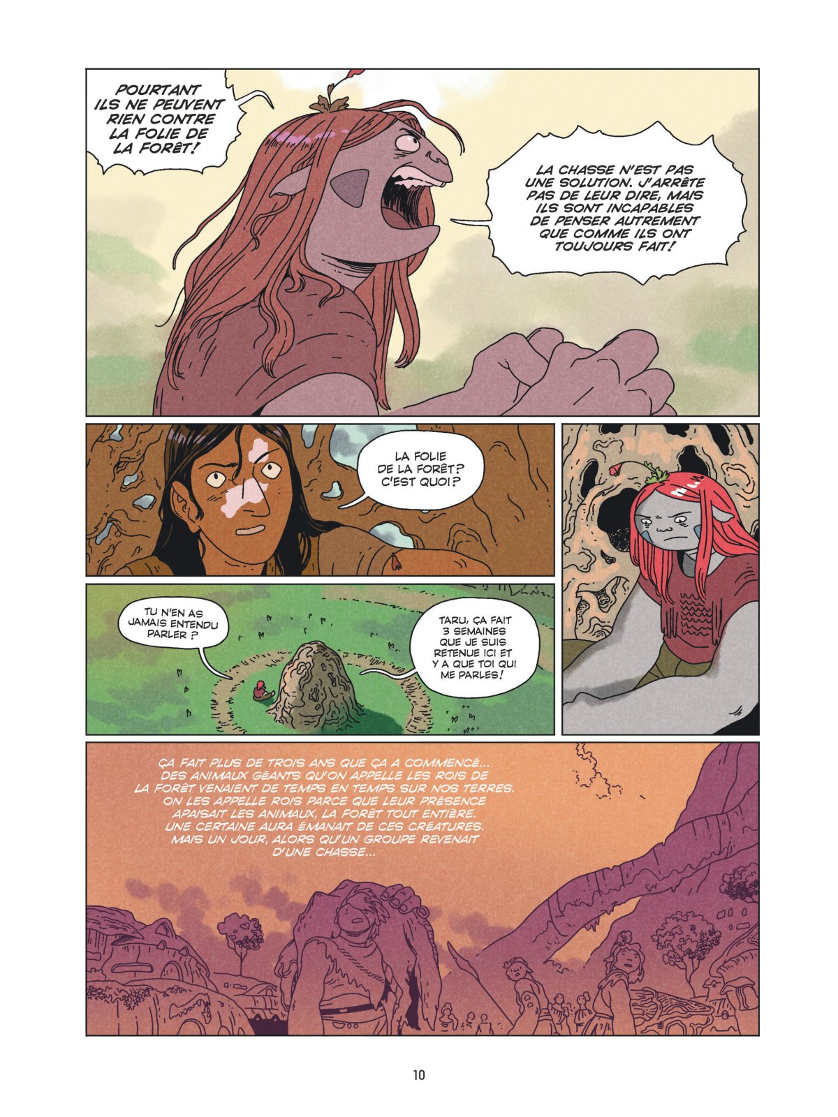 Hana et Taru - La folie de la forêt - Extrait 1