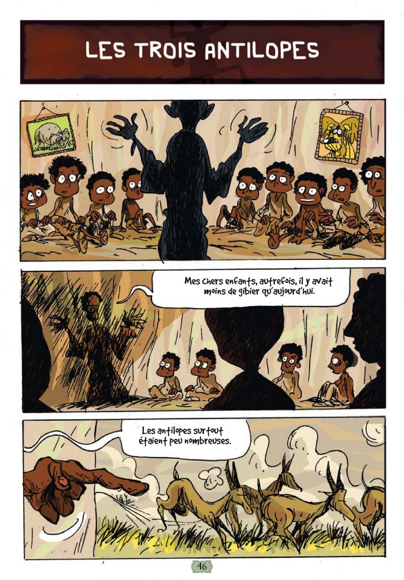 Contes africains en BD - Extrait 1