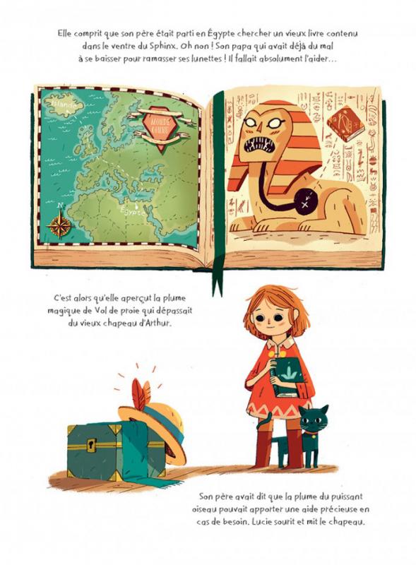 Lucie et l'énigme du Sphinx - Extrait 1