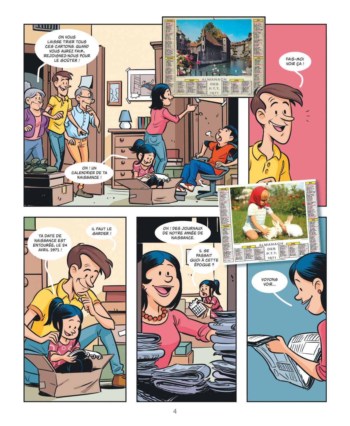 1971 - Souvenirs en BD (Mes) - Extrait 1