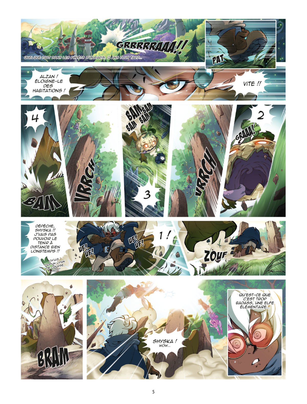 Shyska et la source élémentaire - Extrait 1