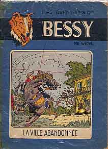 La ville abandonnée - Série Bessy par Willy Vandersteen - Couverture
