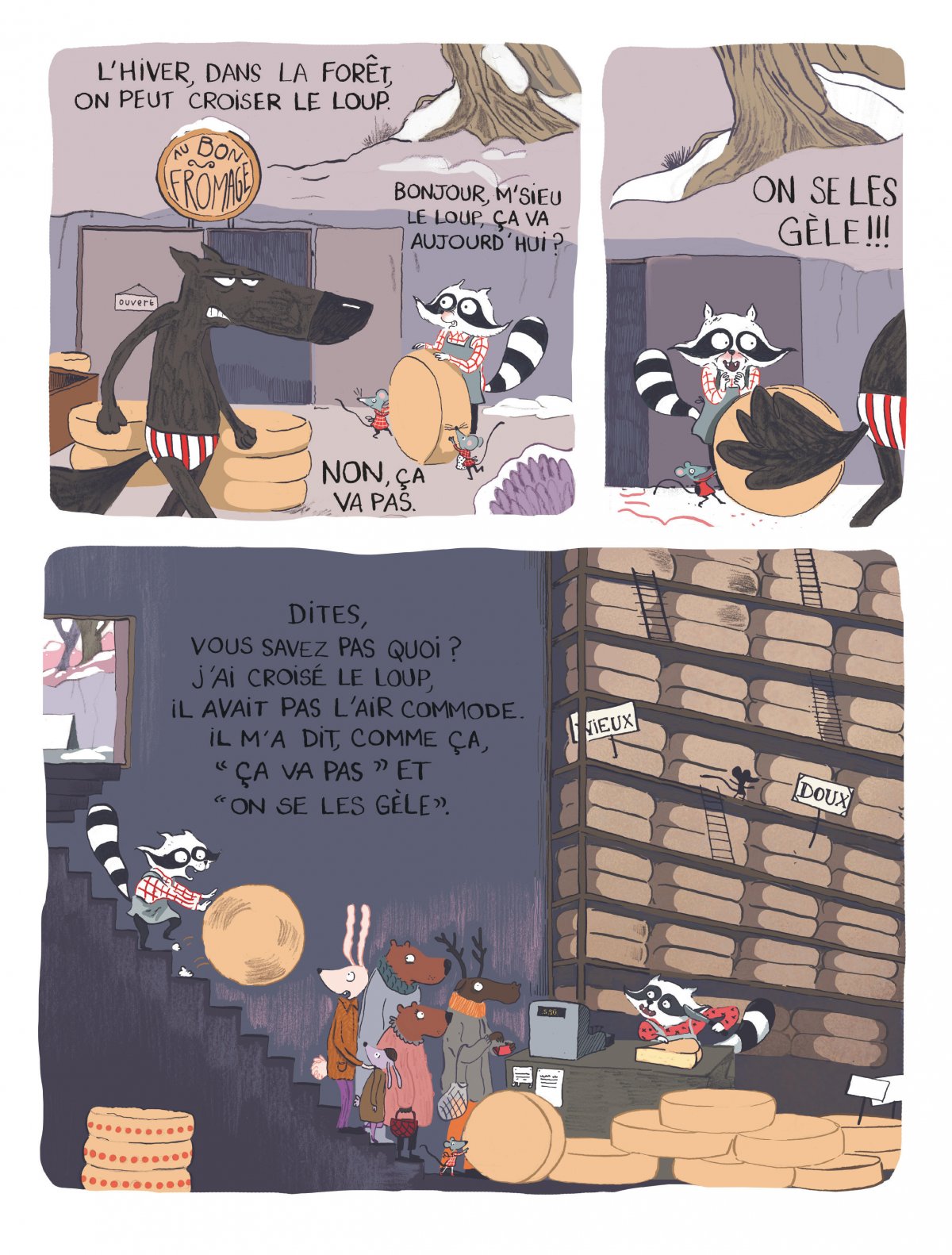 Loup en slip se les gèle (Le) - Extrait 1