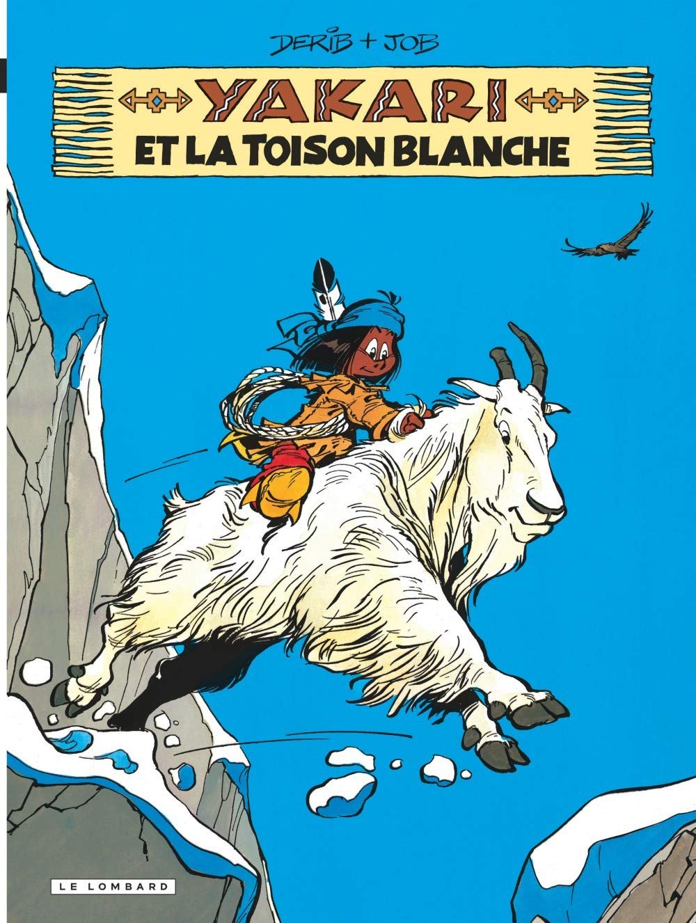 Yakari et la toison blanche - Série Yakari par Job et Derib - Couverture