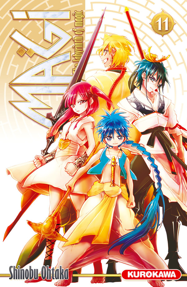 Magi 11 - Série Magi par Shinobu Ohtaka - Couverture