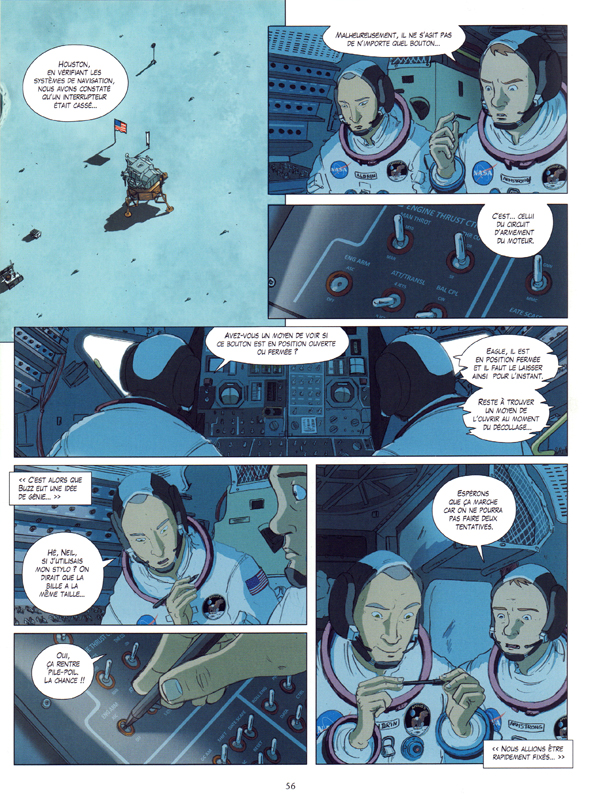 Apollo 11 - Les premiers pas de l'homme sur la lune - Extrait 1