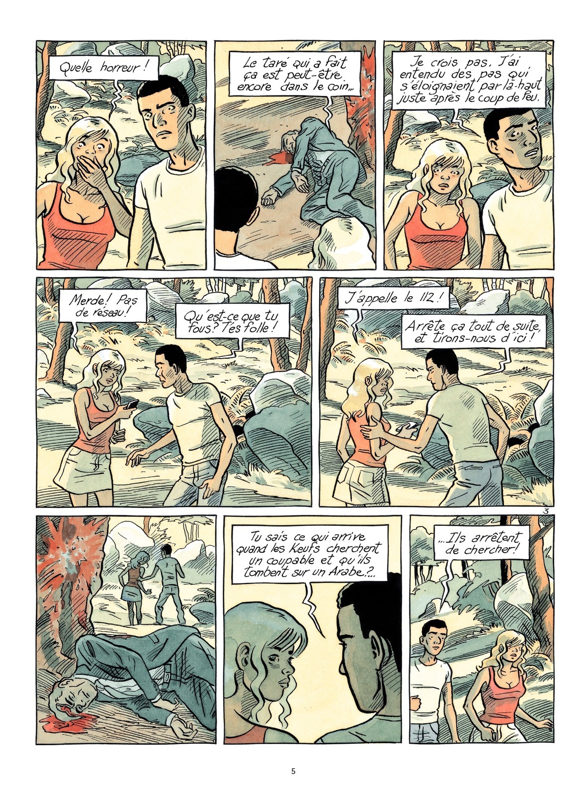 Zone blanche - Extrait 1