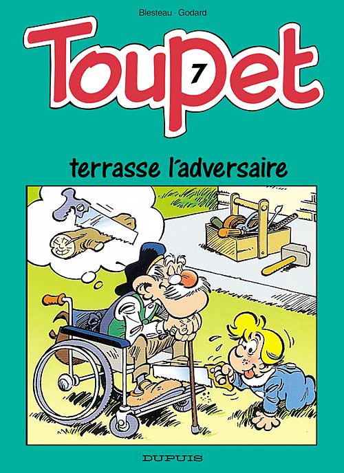 Toupet terrasse l'adversaire