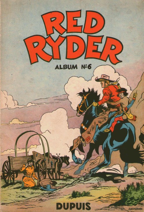 Red Ryder Album n°6 - Série Red Ryder par Fred Harman - Couverture