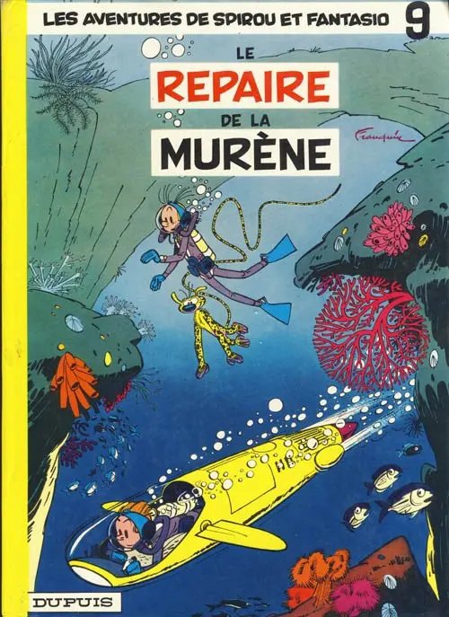 Repaire de La Murène (Le) - Série Spirou et Fantasio - 9782800100111
