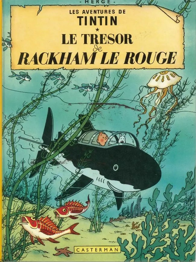 Trésor de Rackham le rouge (Le) - Série Tintin (Les aventures de)