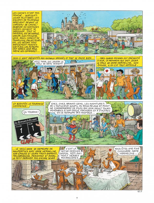 Renard fait son cinéma - Extrait 1