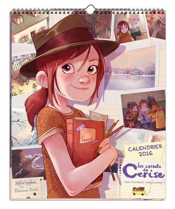 Carnets de Cerise (Les) - Calendrier 2016
