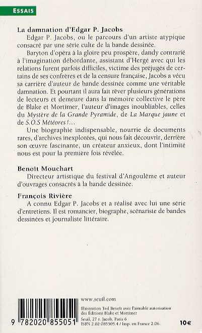 Damnation D'Edgar P.Jacobs (La) - Extrait 1