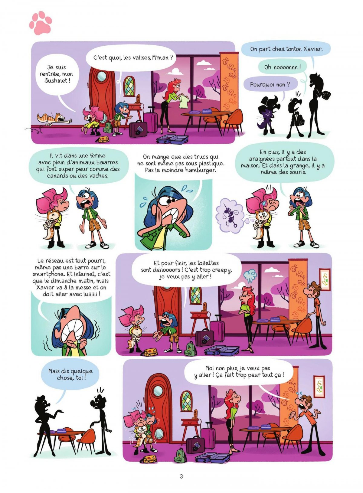 Cath et son chat 9 - Extrait 1