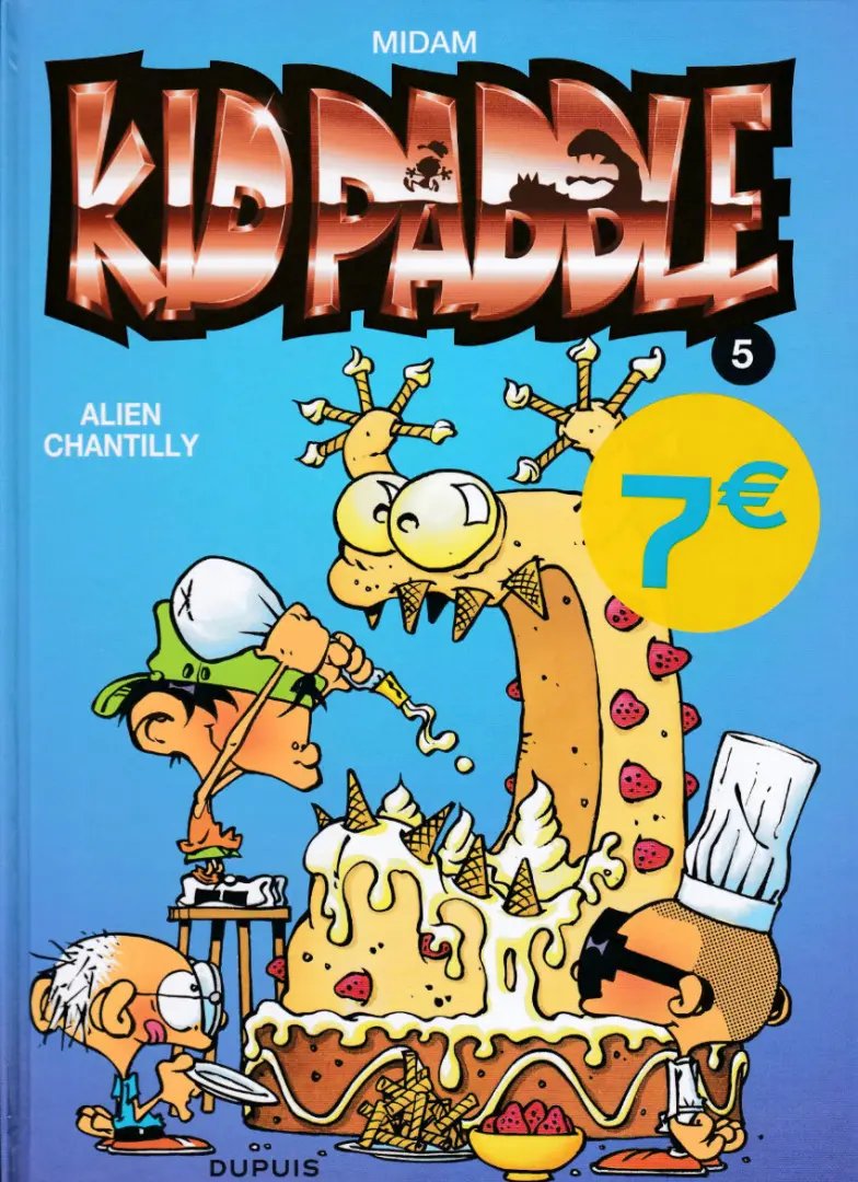 Alien Chantilly - Série Kid Paddle - 9782800127828