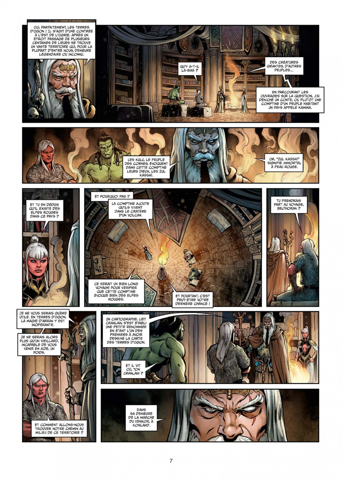 Leah'saa l'elfe rouge - Extrait 1