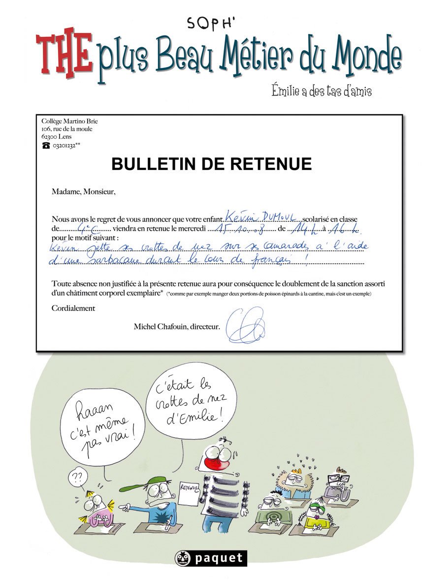 Emilie a des tas d'amis