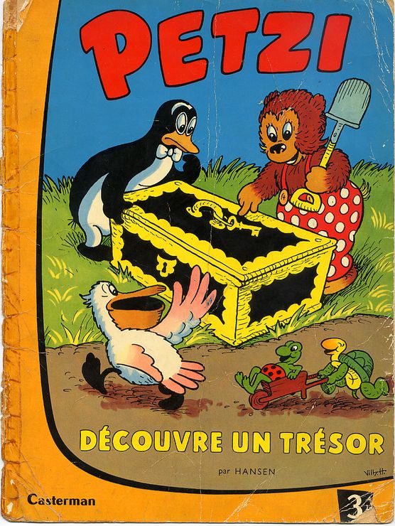 Petzi découvre un trésor - Série Petzi - 9782203301030