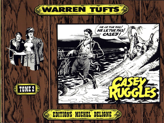 Joaquin Murietta, le hors-la-loi ! - Série Casey Ruggles par Warren Tufts - Couverture