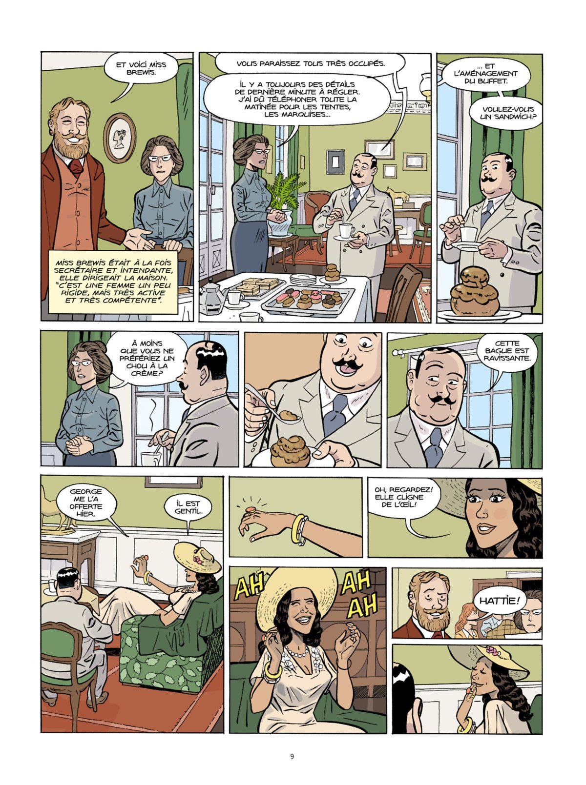 Poirot joue le jeu - Extrait 1