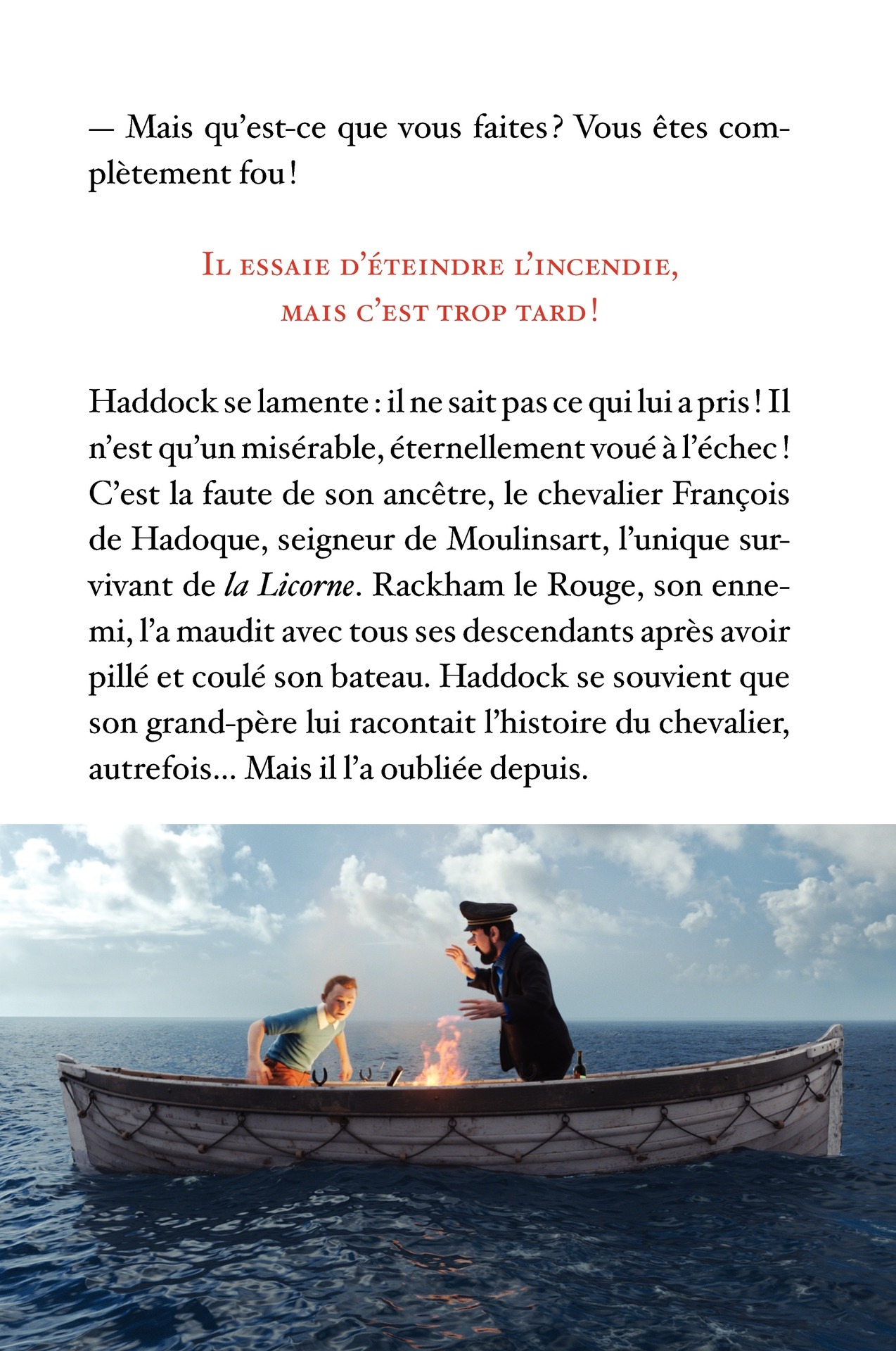 Secret du capitaine Haddock (Le) - Extrait 1