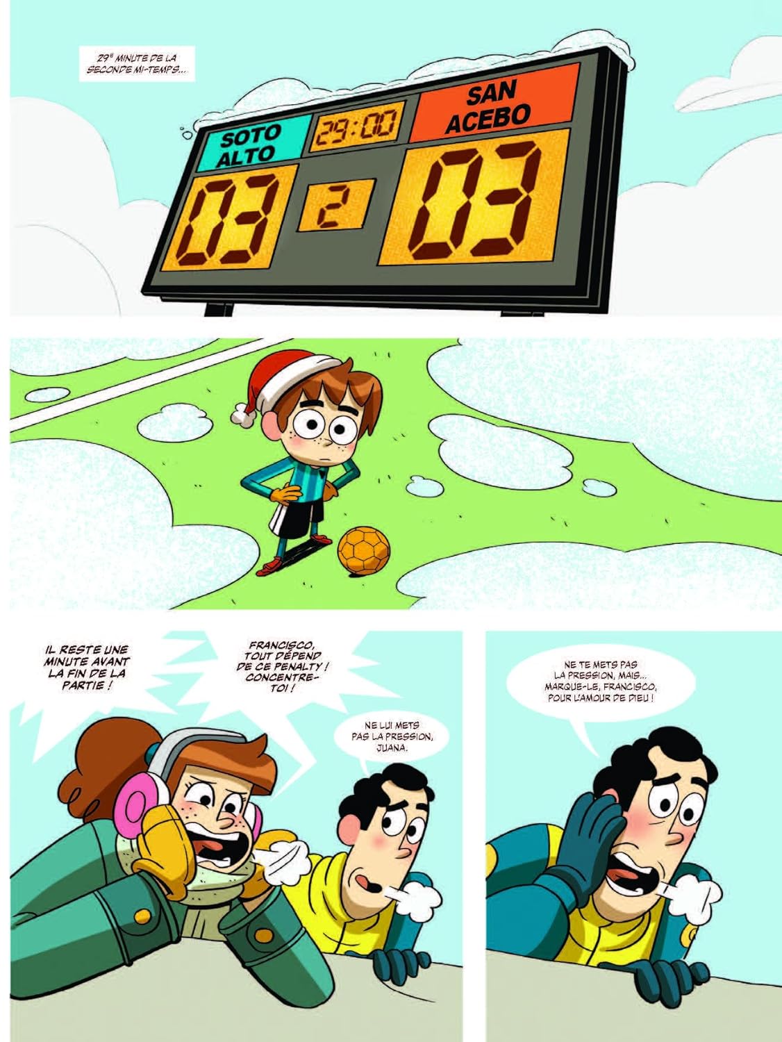 Mystère du tournoi de Noël (Le) - Extrait 1