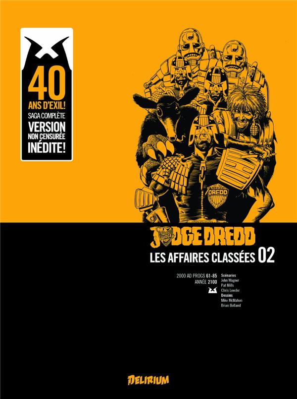 Judge Dredd, les affaires classées 2