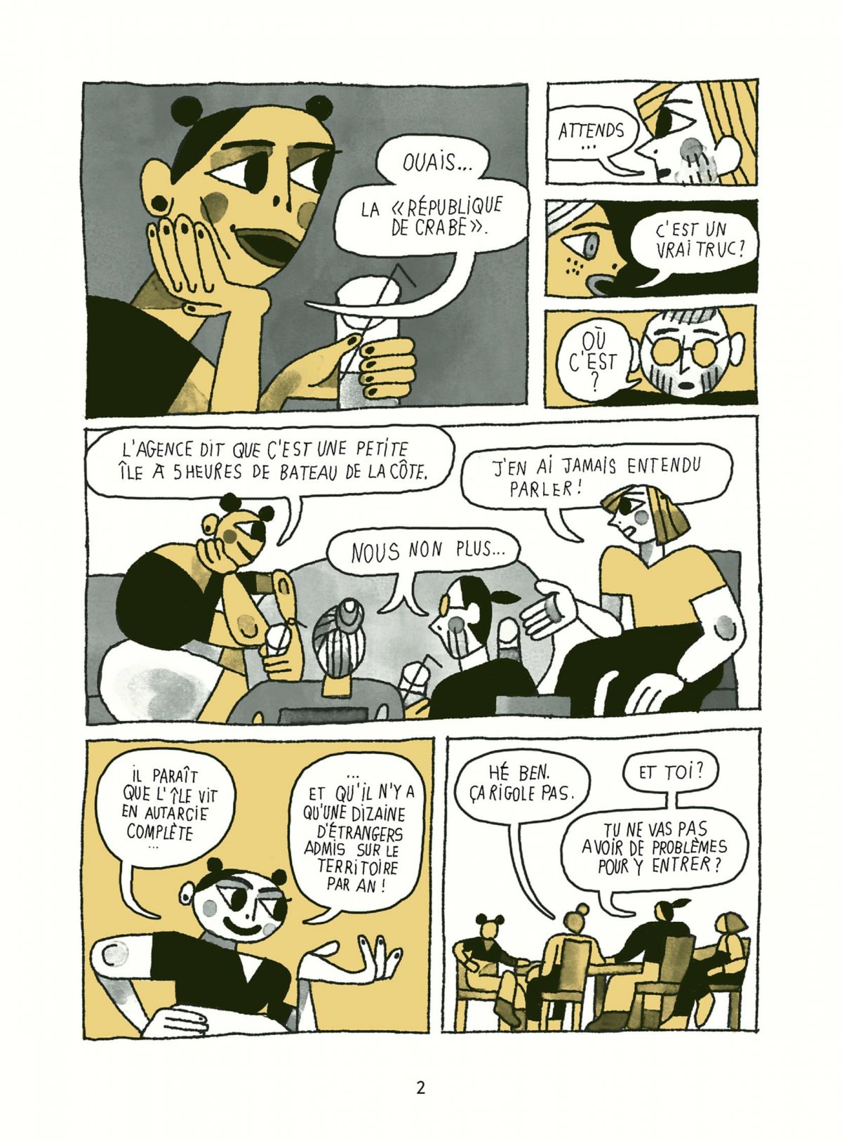Voyage en république de crabe - Extrait 1