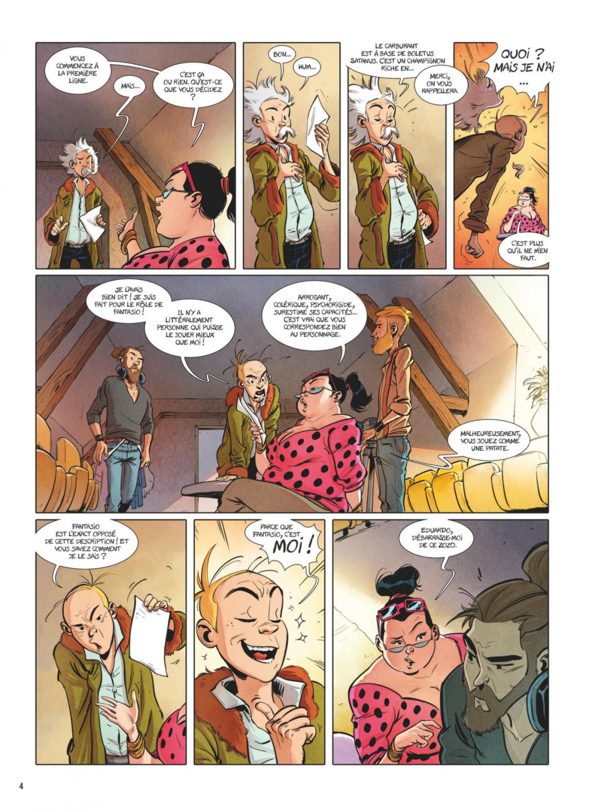 Spirou et Fantasio - Le triomphe de Zorglub - Extrait 1