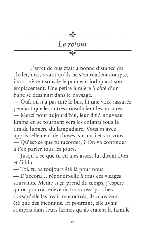 Au fil des souvenirs - Extrait 1